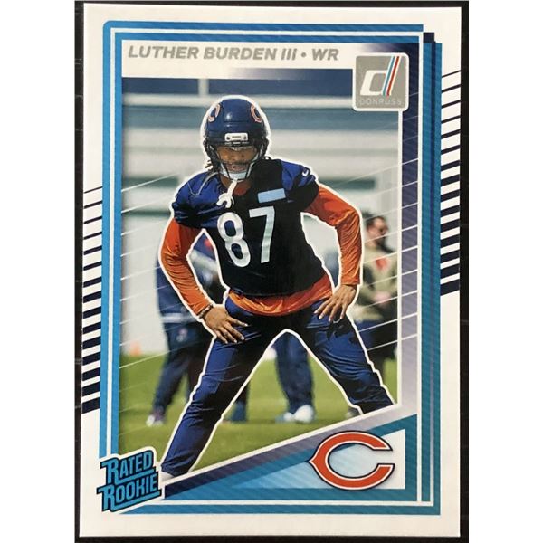 2025 DONRUSS RATED ROOKIE LUTHER BURDEN III