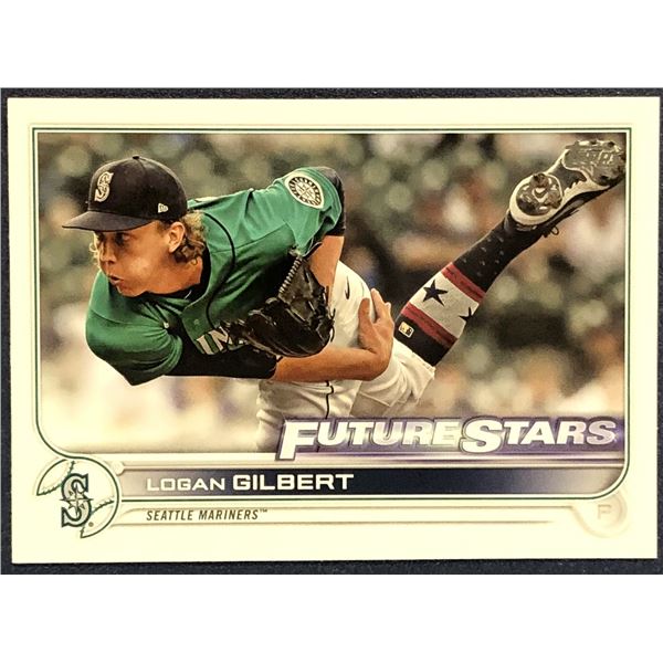 2022 TOPPS LOGAN GILBERT ROOKIE CARD