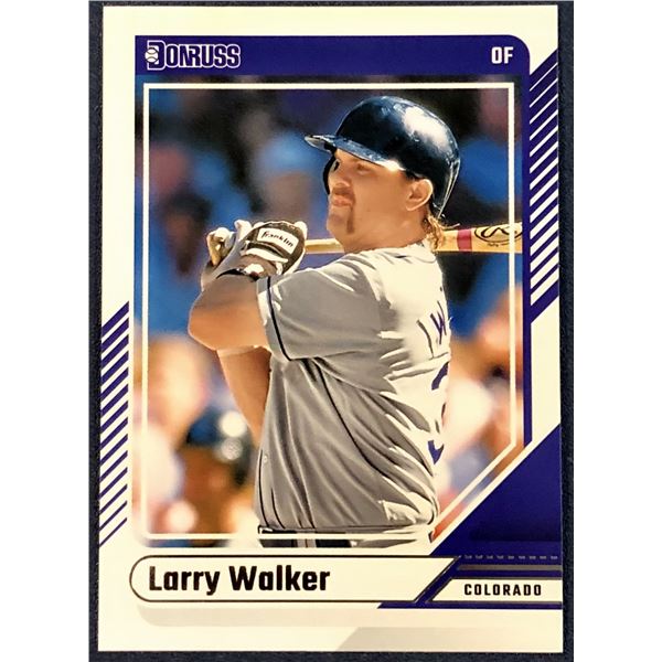 2024 DONRUSS LARRY WALKER (HOF)