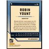 Image 2 : 2024 DONRUSS YELLOW SPLASH ROBIN YOUNT (HOF)