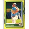 Image 1 : 2025 DONRUSS BASEBALL YELLOW FLASH JAKE BLOSS ROOKIE CARD