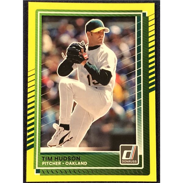 2025 DONRUSS BASEBALL YELLOW FLASH TIM HUDSON