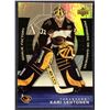 Image 1 : 2005-06 UPPER DECK NHL GOALIE FACTORY KARI LEHTONEN ROOKIE CARD