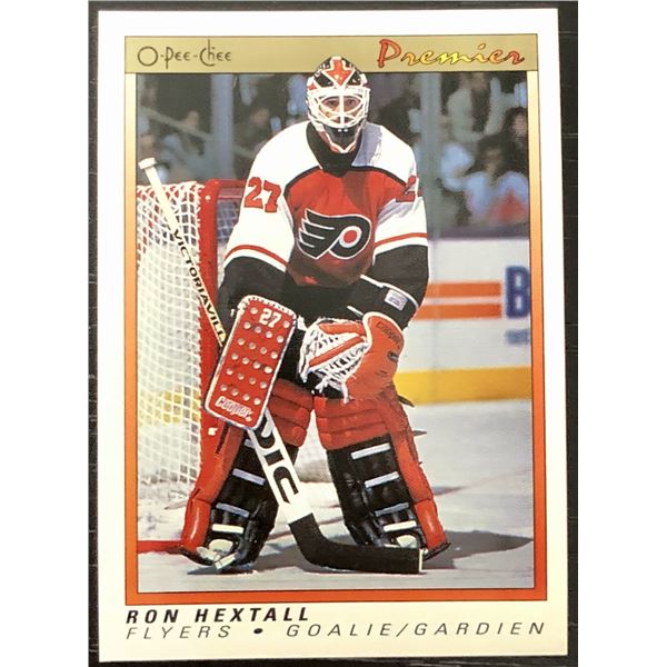 1990-91 O-PEE-CHEE PREMIER NHL RON HEXTALL