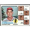 Image 1 : 1973 TOPPS SPARKY ANDERSON (HOF)