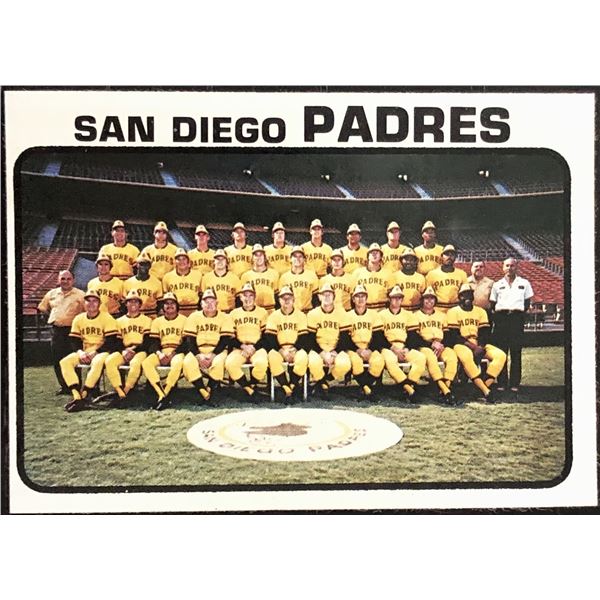1973 TOPPS SAN DIEGO PADRES