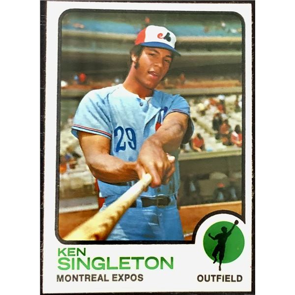 1973 TOPPS KEN SINGLETON