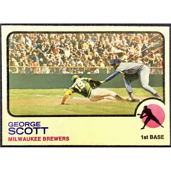 1973 TOPPS GEORGE SCOTT