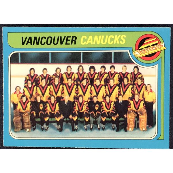 1979-80 O-PEE-CHEE VANCOUVER CANUCKS