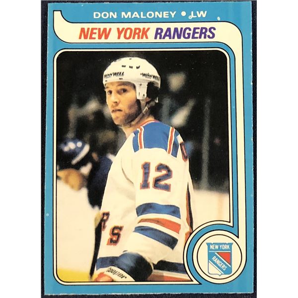1979-80 O-PEE-CHEE DON MALONEY ROOKIE CARD