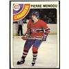 Image 1 : 1978-79 O-PEE-CHEE PIERRE MONDOU ROOKIE CARD