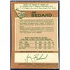 Image 2 : 1978-79 O-PEE-CHEE JIM BEDARD ROOKIE CARD