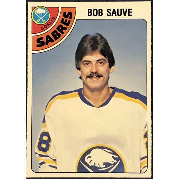1978-79 O-PEE-CHEE BOB SAUVE ROOKIE CARD