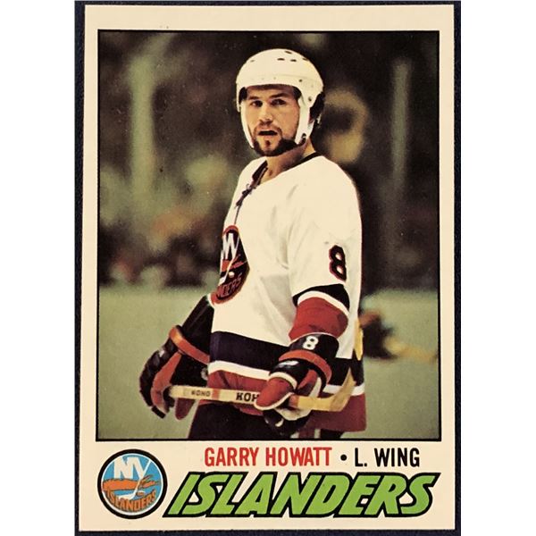 1977-78 TOPPS NHL GARRY HOWATT