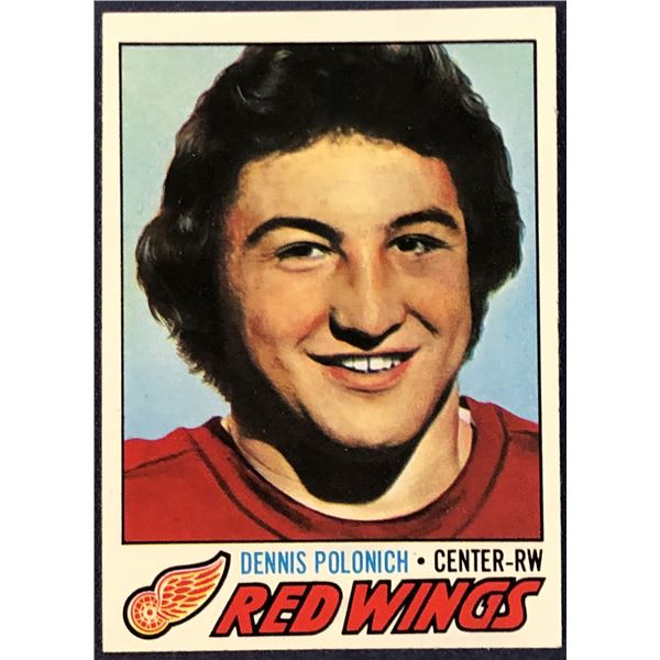 1977-78 TOPPS NHL DENNIS POLONICH