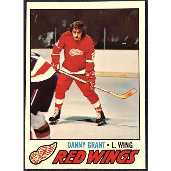 1977-78 TOPPS NHL DANNY GRANT
