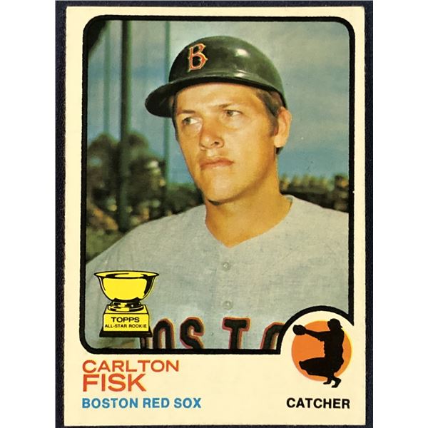 1973 TOPPS CARLTON FISK ALL STAR ROOKIE