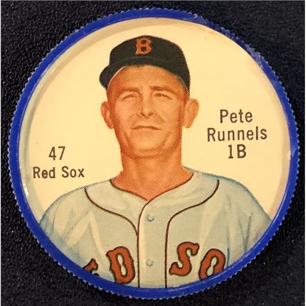 1962 CANADIAN SHIRIFF POTATO CHIPS BASEBALL COIN - PETE RUNNELS