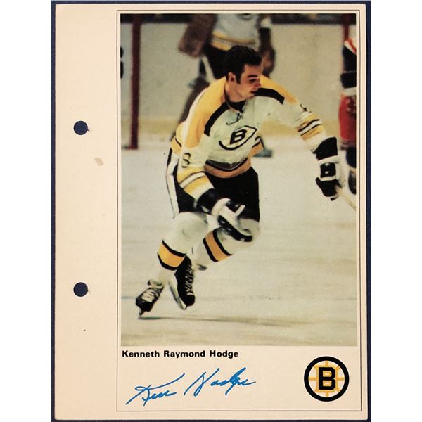 1971 TORONTO SUN NHL ACTION PLAYERS - KEN HODGE