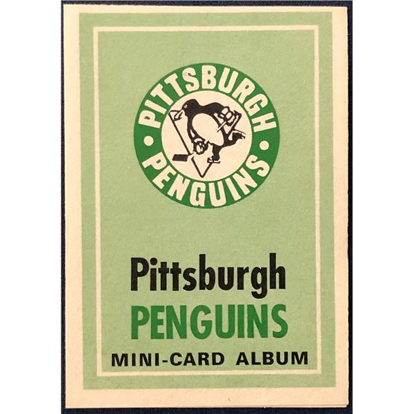 1969-70 O-PEE-CHEE HOCKEY MINI ALBUM - PITTSBURGH PENGUINS