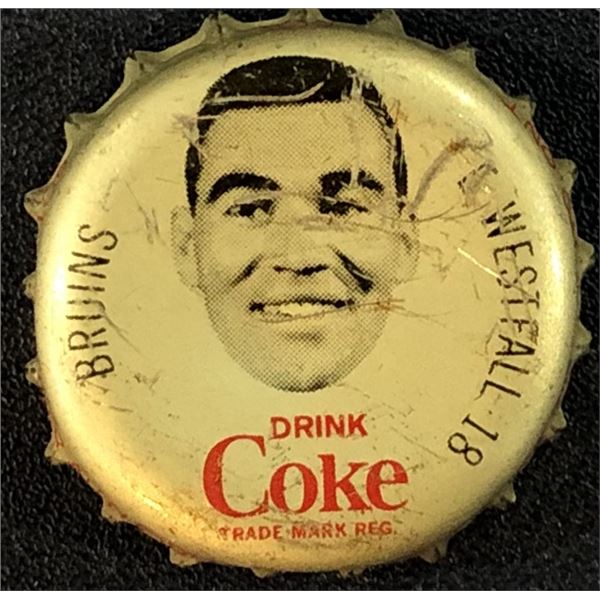 1964-65 COCA COLA NHL BOTTLE CAPS - ED WESTFALL