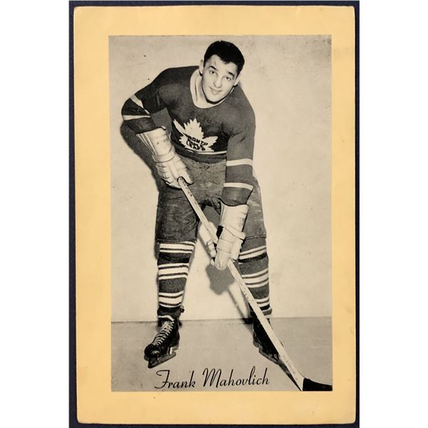 1944-63 BEEHIVE HOCKEY - FRANK MAHOVLICH (HOF)
