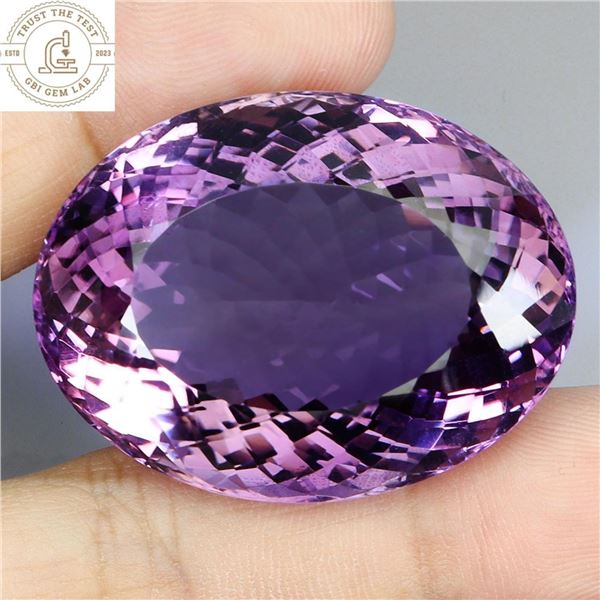 Natural Uruguay Purple Amethyst 102 Cts - Certified