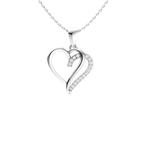Gold & White Diamonds 2 Cts Necklace - E/VVS