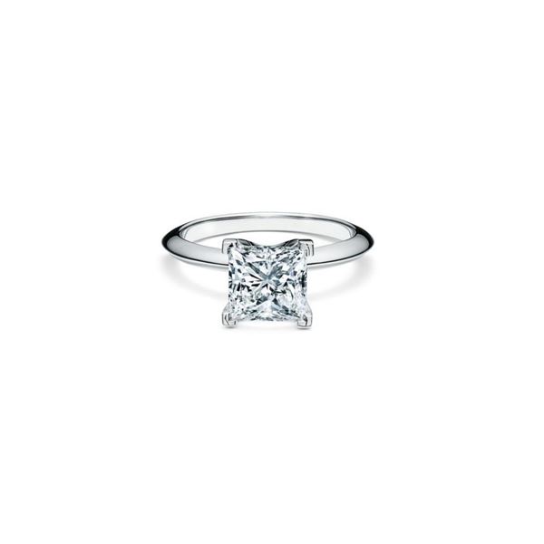 Gold & White Princess Diamond  Ring - E/VVS