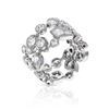 Image 3 : Gold & White Diamond Eternity Ring