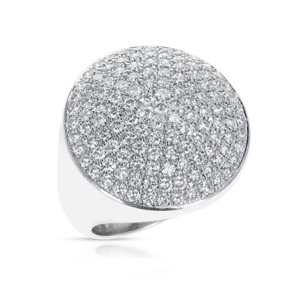 Gold & White Diamond Ring
