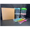 Image 2 : 4PC Ice Cream Storage Containers for Ninja Creami with Lids and Spoons - New