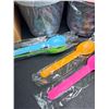 Image 3 : 4PC Ice Cream Storage Containers for Ninja Creami with Lids and Spoons - New