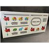 Image 8 : Electric Toy Train Set with Sound & Lights; Magnetic Connection Tracks & Road Signs Play Set - New