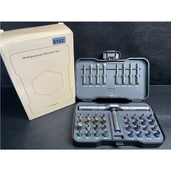 40PC Multi-Purpose Ratcheting Screwdriver Tool Set - Brand New!