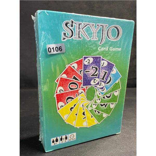 SKYJO Card Game for Adults/Family Game Night - 150 Playing Cards - 2 to 8 Players - New Sealed