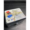 Image 8 : Metal Cash Box/Locking Money Storage Box with 2 Keys - 6-Inch Size (Black) New Sealed