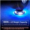 Image 4 : 10-Pack LED Solar Driveway Lights/Solar Dock Lights; 2-Colour Modes (Blue/White) Waterproof - New