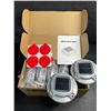 Image 5 : 10-Pack LED Solar Driveway Lights/Solar Dock Lights; 2-Colour Modes (Blue/White) Waterproof - New