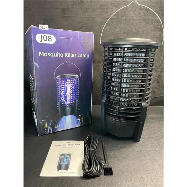 USB-C Rechargeable Electric Solar Bug Zapper/UV Mosquito Killer Lamp; 4200V, Hanging Design - New