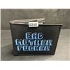 Image 1 : Pulp Fiction "Bad Mother Fucker" Men's Leather Bifold Letter-Printed Wallet - Black/Blue - New!