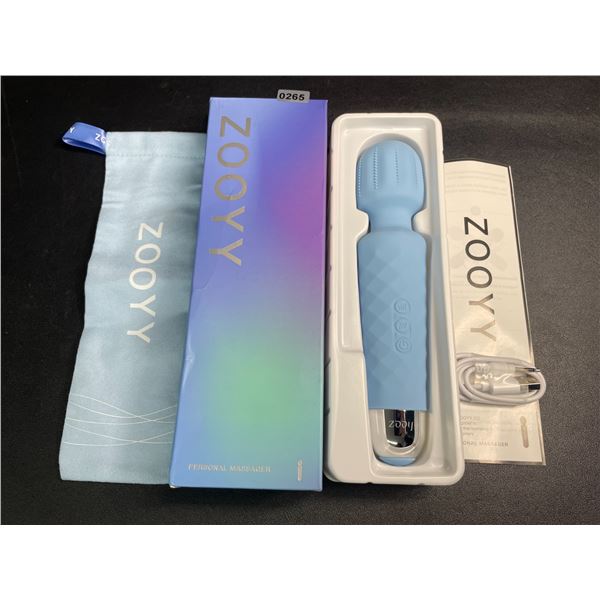 Zooyy Rechargeable Vibrating Personal Massager/Sex Toy - Quiet & Waterproof - Brand New