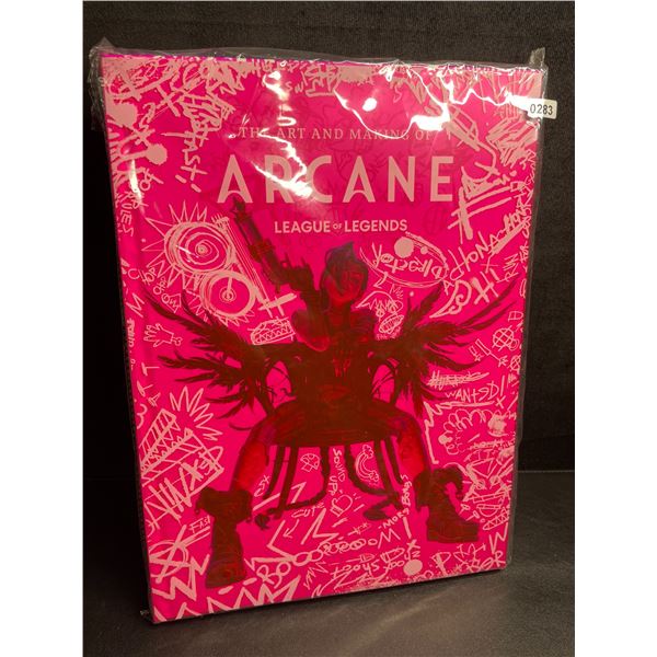 The Art and Making of Arcane (Gaming) League of Legends Hardcover Book - New Sealed