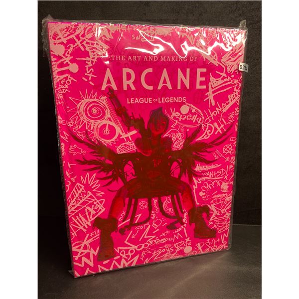 The Art and Making of Arcane (Gaming) League of Legends Hardcover Book - New Sealed