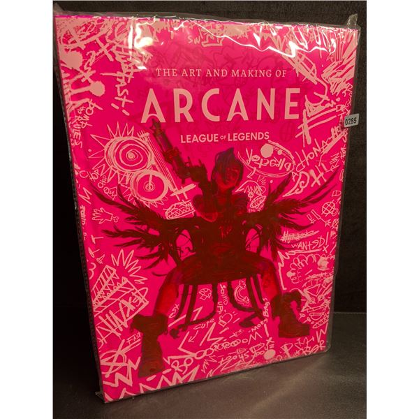 The Art and Making of Arcane (Gaming) League of Legends Hardcover Book - New Sealed