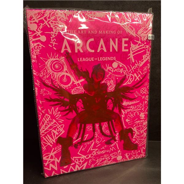 The Art and Making of Arcane (Gaming) League of Legends Hardcover Book - New Sealed