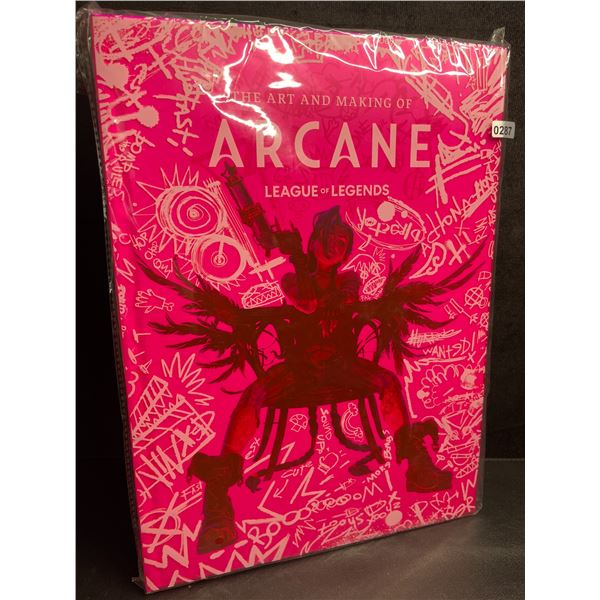 The Art and Making of Arcane (Gaming) League of Legends Hardcover Book - New Sealed