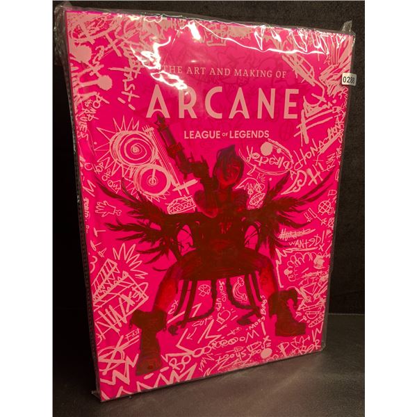 The Art and Making of Arcane (Gaming) League of Legends Hardcover Book - New Sealed