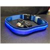 Image 3 : 2 Masbrill LED Light-Up Dog Collars - Rechargeable/Rainproof Super-Bright Design (Size M - Blue) New