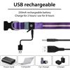 Image 7 : 2 Masbrill LED Light-Up Dog Collars; Rechargeable/Rainproof Super-Bright Design (Size S, Purple) New
